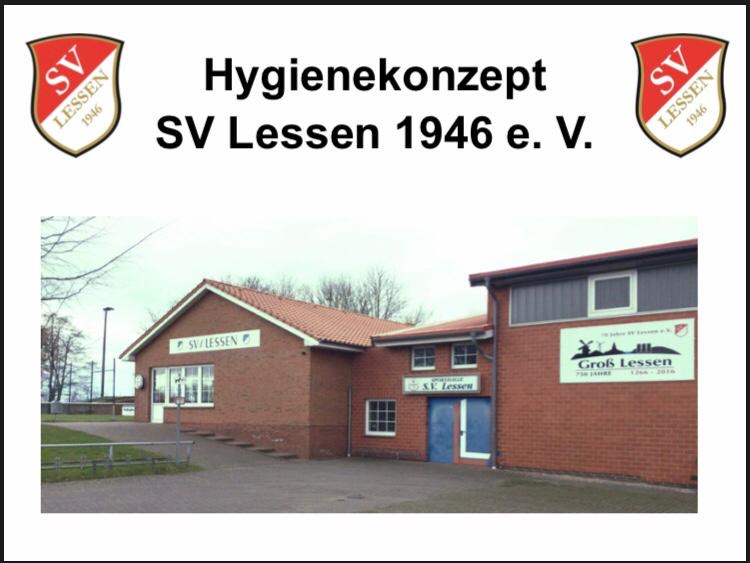 Hygienekonzept SV Lessen